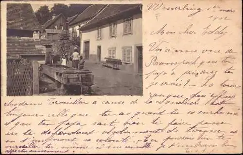 602654 | Frankreich,CPA,  Ortsansicht,  | Wesserling;Haut-Rhin (F 68470 Frankreich), -,