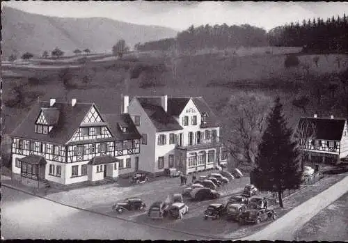 602657 | Frankreich, Ortsansicht, Hotel  | Niedersteinbach;Bas-Rhin (F 67510 Frankreich), -,