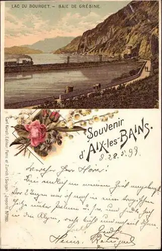 602673 | Frankreich,CPA,, Ortsansicht, Litho  | Aix les Bains;Savoie (F 73100 Frankreich), -,