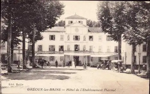 602680 | Frankreich,CPA, Ortsansicht | Greoux les Bains; Alpes de Haute-Prove (F 04800 Frankreich)