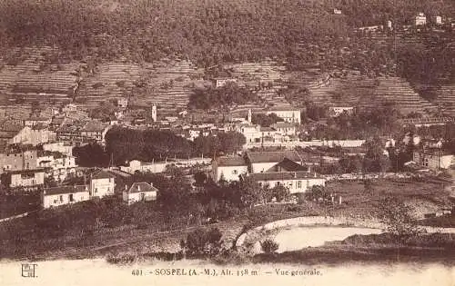 602694 | Frankreich, CPA, Ortsansicht  | Sospel; Alpes-Maritimes (F 06380 Frankreich), -,