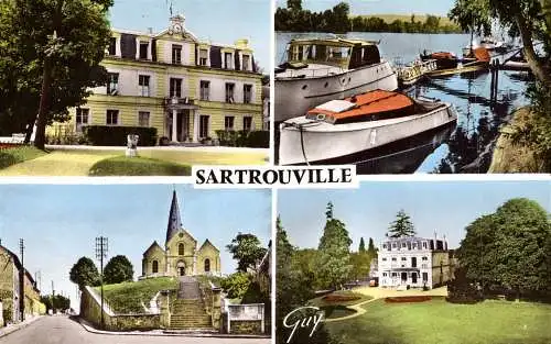 602695 | Frankreich, Ortsansicht  | Sartrouville;Yvelines (F 78500 Frankreich), -,