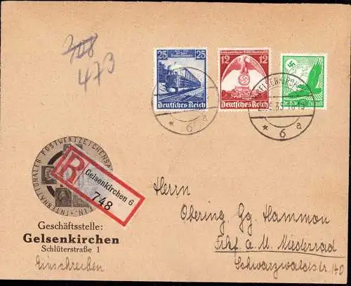 602856 | Brief der Internationalen Briefmarken Ausstellung Wien  | Gelsenkirchen (W - 4650), -,