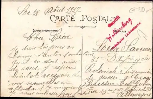602930 | Kriegsgefangenenpost POW, Zensur Dolmetscher Wohlenberg | Nantes;Loire-Atlantique, Groß Breesen, Guben