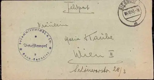 602931 | Feldpostbrief von der Sprachmiittler Abt. der Luftwaffe, Hangelar, Dolmetscher, Sprache  | Bonn (W - 5300), -,