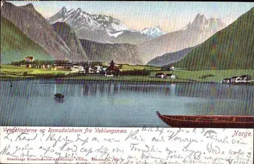 602953 | Litho von Romsdalshornet, Norway  | -, -,