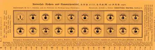 602975 | Mathematik, Rechentabelle des Lehrmittel Versand | Baden-Baden (W 7570)