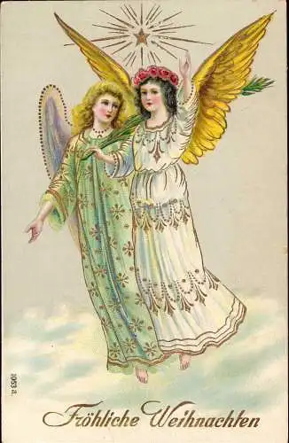 603008 | Glückwunschkarte Weihnachten mit Engel|