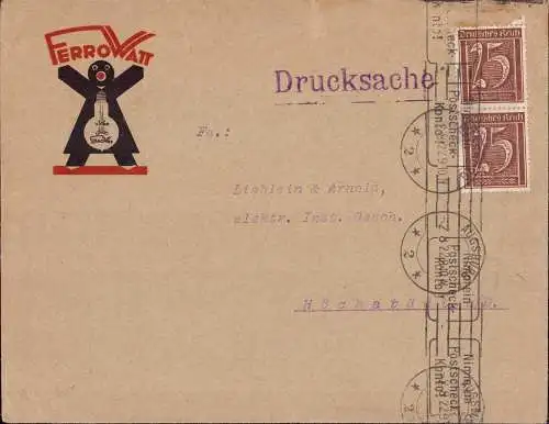 603116 | Dekoratives Firmenlogo der Firma Ferrowatt Licht Elektrik Glühbirne  | Wien (A - 1010 Österreich), -,