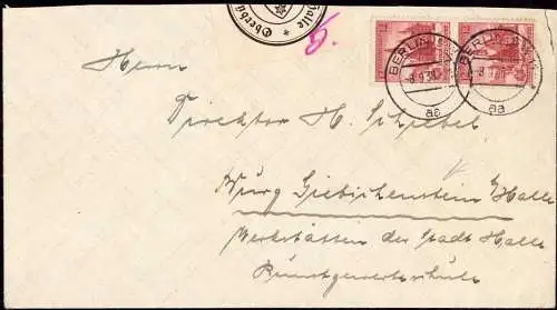 603368 | Brief an den Direktor Schiebel mit Verschlussmarke, Kunst, Keramik, Porzellan | Giebichenstein ; Halle (O 4020)