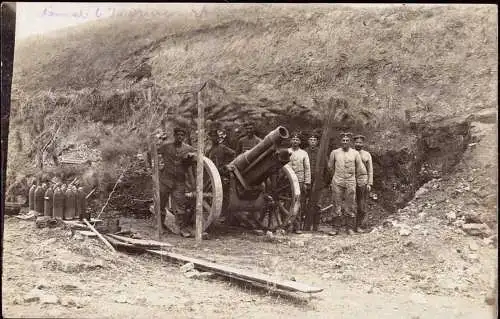 603433 | Militär 1. WK, Fotokarte Stellung Canal de | Havrincourt;Pas-de-Calais (F 62147 Frankreich)