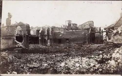 603434 | Militär 1. WK, Fotokarte, Zerstörung  | Havrincourt;Pas-de-Calais (F 62147 Frankreich), -,