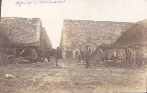 603436 | Militär 1. WK, Fotokarte, Schleuse, Binnenschifffahrt | Havrincourt;Pas-de-Calais (F 62147 Frankreich)