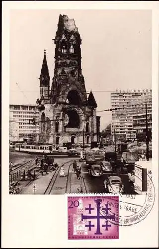 603781 | Maximumkarte vom Evangelischen Kirchentag 1961  | Berlin (W - 1000), -,