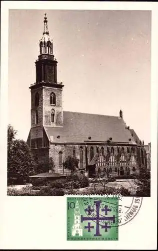 603782 | Maximumkarte vom Evangelischen Kirchentag 1961  | Berlin (W - 1000), -,