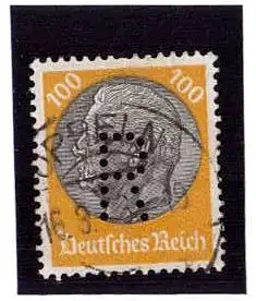 603786 | Oberschlesien, Briefmarke mit Firmenlochung R | Oppeln, Stadt, (Kreis Oppeln O.Schl.)