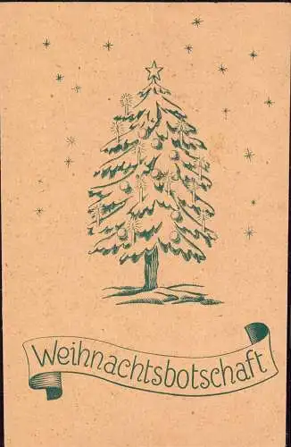 603980 | seltene Weihnachtskarte aus dem Kriegsgefangenenlager POW  | Toulon;Var (F 83000 Frankreich), -,