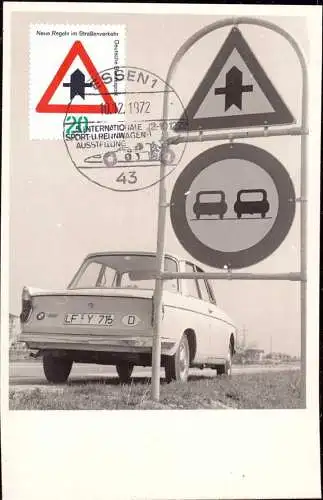 604121 | Maximumkarte Verkehr, BMW | Essen (W 4300)