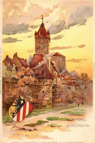 604399 | Litho Ortsansicht  | Nürnberg (W - 8500), -,