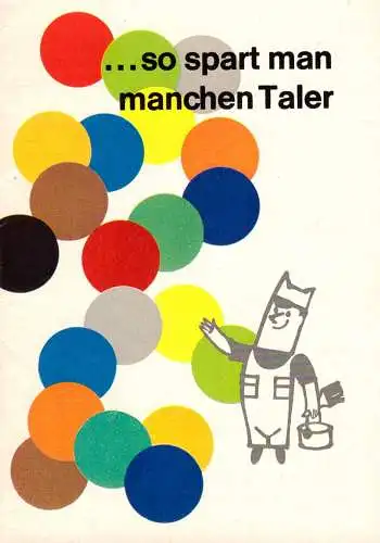 O 242, Postwurfsendung, mit Inhalt, der Herbol Werke Köln Bickendorf an alle Haushaltungen