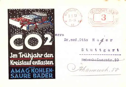 [Ansichtskarte] O 373 Pharmazie, Werbung, 5 Karten der Firma Albert Mendel, Berlin Tempelhof. 