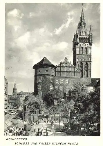 [Echtfotokarte schwarz/weiß] O 499 Königsberg in Ostpreußen, Serie von 5 Karten