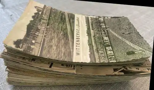[Ansichtskarte] O 510G Wittenberge, Prignitz, Posten von über 160 gelaufenen Ansichtskarten, mit einigen Doubletten, aus den 1960 bis in die 1980er Jahren. 
