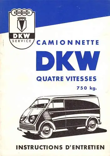O 516G DKW Transporter, Autoprospekt von 1953? auf Französisch: O 516G DKW Transporter, Autoprospekt von 1953? auf Französisch. 