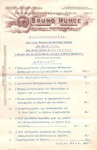 Firmenrechnung