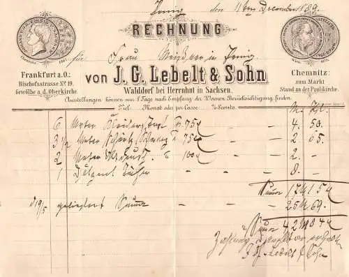 Firmenrechnung