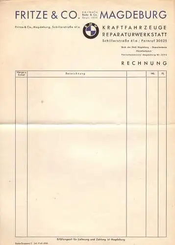 Firmenrechnung