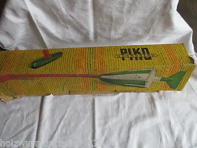 Seltener DDR PIKO Sonneberg Kinder Staubsauger 60er Jahre OVP vollständig