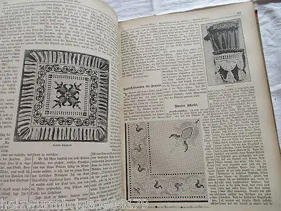 Das Kränzchen Spemann`s Illustriertes Mädchen Jahrbuch um 1900 Prachtausgabe RAR