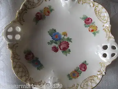 Altes Rosenthal Konfektset Anbietschale u. 6 Schälchen Elfenbein Moliere Kronach