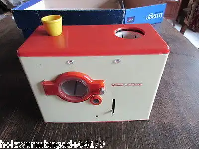 Seltene DDR PIKO Sonneberg Kinder Waschmaschine 60er Jahre OVP