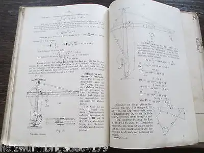 Die Krane Gestelle der Krane Berechnung und Konstruktion 1.Teil P.Zizmann 1903