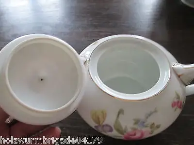 Schönes altes Kaffeeservice Rosenthal Selb Balmoral Streublume für 6 Personen 8