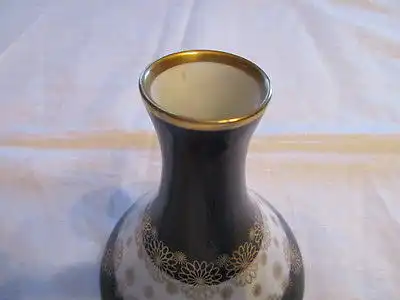 Wunderschöne alte  Vase Weimarer Porzellan Echt Kobalt Harmonie TOP