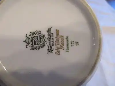Wunderschöne alte  Vase Weimarer Porzellan Echt Kobalt Harmonie TOP