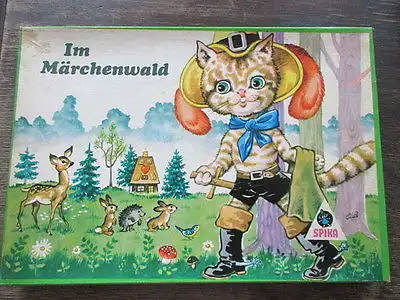 Spika altes Brettspiel Würfelspiel IM MÄRCHENWALD Komplett 1976