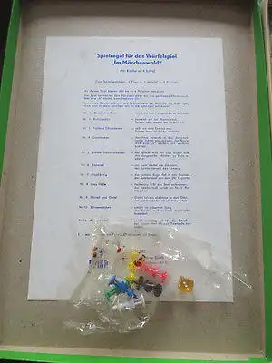 Spika altes Brettspiel Würfelspiel IM MÄRCHENWALD Komplett 1976