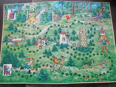 Spika altes Brettspiel Würfelspiel IM MÄRCHENWALD Komplett 1976