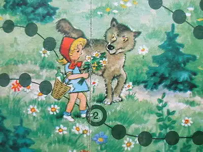 Spika altes Brettspiel Würfelspiel IM MÄRCHENWALD Komplett 1976