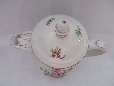 Wunderschöne alte Kaffeekanne Schierholz Plaue handgemalt