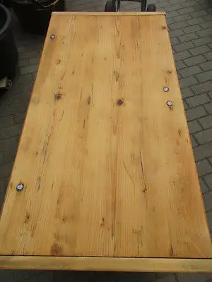 Truhe  Gründerzeit um 1880  Weichholz   Flachdeckeltruhe Nr. 2   1877 6