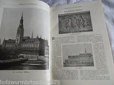 RARITÄT Festzeitung für das 9. deutsche Turnfest in Hamburg 1898 Prachtausgabe