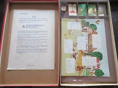 Spika altes Brettspiel Würfelspiel WÜRFEL LOTTO Komplett 1974