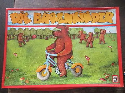 Spika altes Brettspiel Würfelspiel DIE BÄRENKINDER Komplett 1982