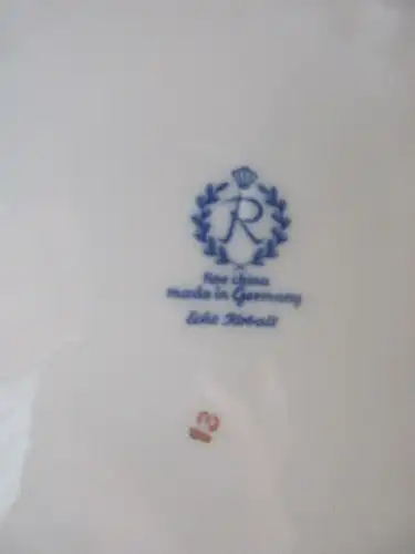 Reichenbach Kaffeeservice Teeservice Echt Kobalt Barock Gold Rose 21 tlg.