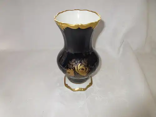 Weimarer Porzellan alte Vase Barock Echt Kobalt